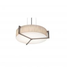 AFX Lighting, Inc. APP1524MBWG-JT - Apex 17'' Med Base Pendant - SN w/ JT & WG