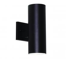 AFX Lighting, Inc. EVYW070418L30MVBK - Everly 12" LED Outdoor Sconce