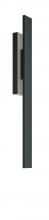 AFX Lighting, Inc. TRUW0536LAJUDBK - Tru 36'' Outdoor LED Sconce,120-277V,26W,5 CCT,BK