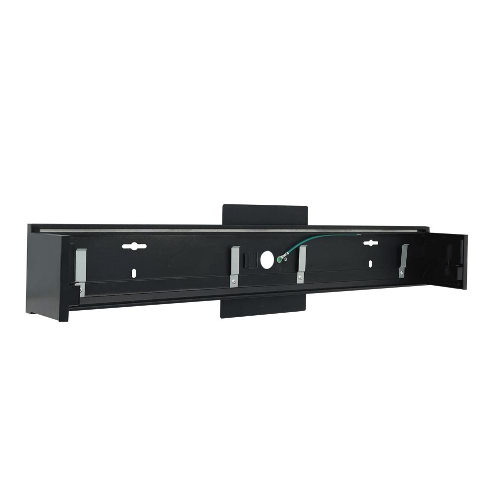 2' Wall Mount Kit for NLUD-2334, Black Finish