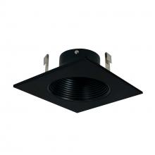 Nora NL-4810BB - 4" BLK BAFFLE, SQ TRIM BLACK