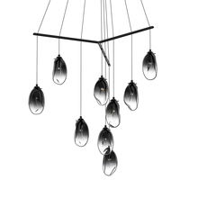 Sonneman 2977.25K - 9-Light Tri-Spreader LED Pendant