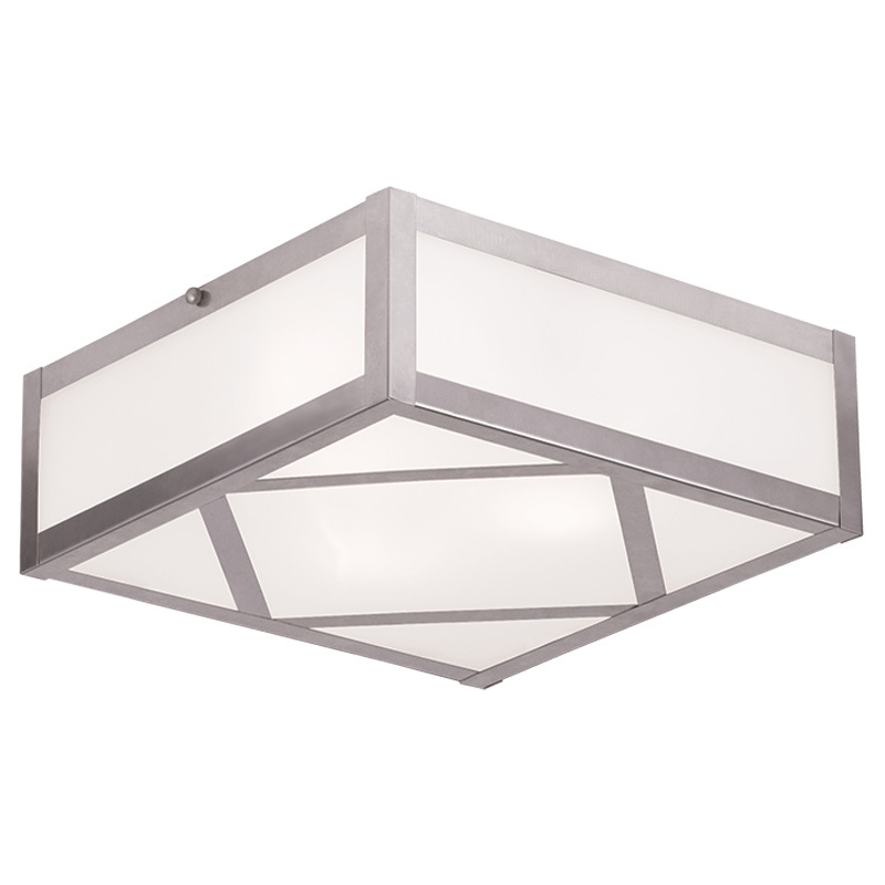 3 Light Brushed Nickel Ceiling Mount