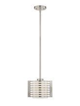 Livex Lighting 41031-91 - 1 Lt BN Mini Pendant