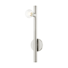 Livex Lighting 45861-91 - 1 Lt Brushed Nickel Wall Sconce