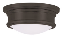 Livex Lighting 7341-07 - 2 Light Bronze Ceiling Mount