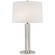 Visual Comfort RL RL 3094PN-L - Barrett Medium Knurled Table Lamp