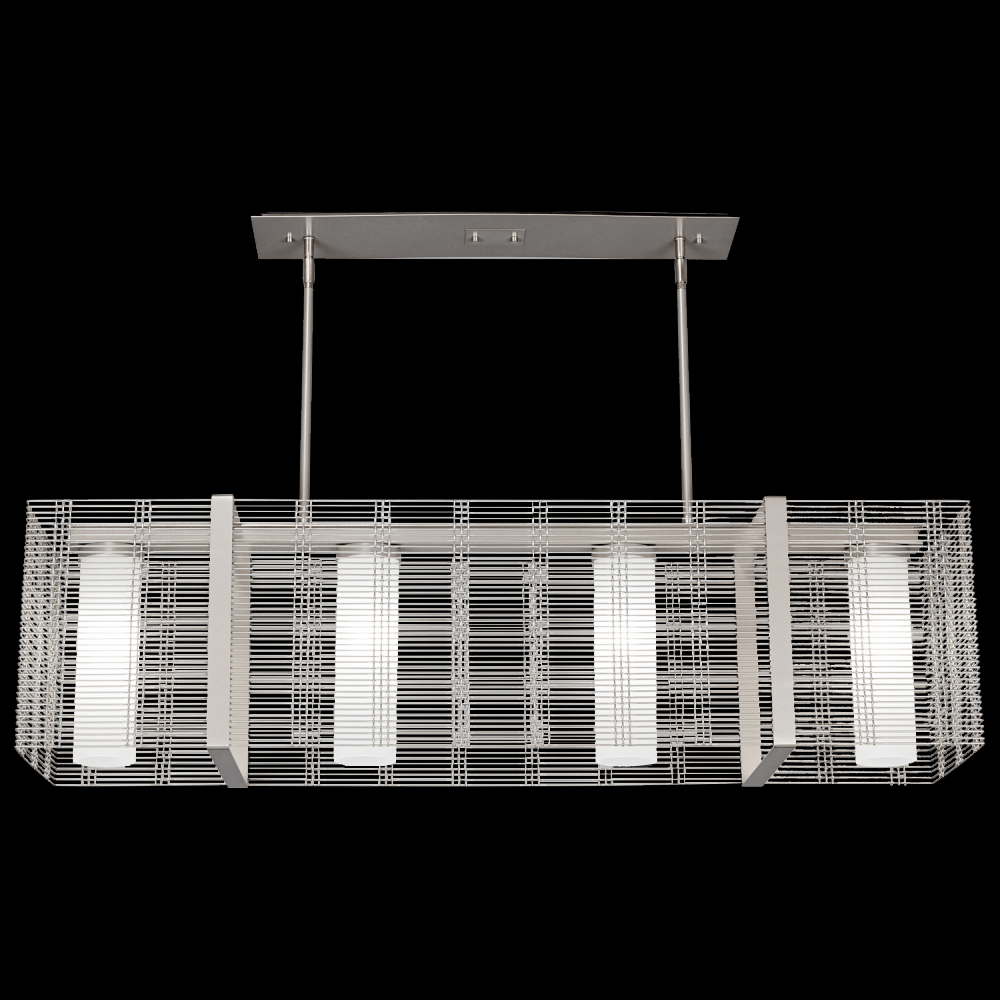 Downtown Mesh Linear Suspension-74-Burnished Bronze