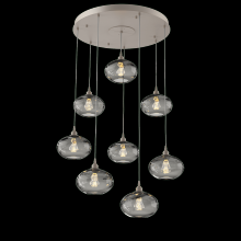 Hammerton CHB0036-08-BS-OS-C01-E2 - Coppa Round 8pc Multi-Pendant