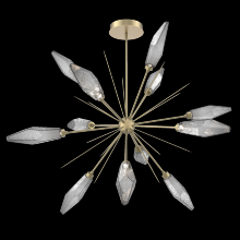 Hammerton CHB0050-0B-GB-CS-001-L1 - Rock Crystal Starburst-0B-Gilded Brass