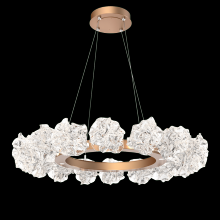 Hammerton CHB0059-50-BS-BC-CA1-L1 - Blossom Ring Chandelier - 50-Metallic Beige Silver