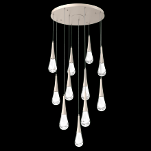 Hammerton CHB0078-11-BS-C-C01-L3 - Raindrop Round 11pc Multi-Pendant