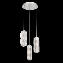 Hammerton CHB0087-03-BS-TE-001-L2 - Tessera Round 3pc Multi-Pendant