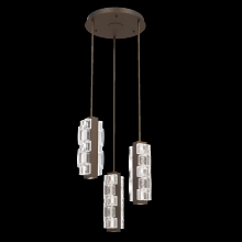 Hammerton CHB0087-03-FB-TE-001-L2 - Tessera Round 3pc Multi-Pendant