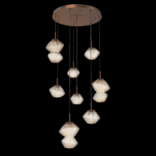 Hammerton CHB0089-08-BB-A-C01-L1 - Mesa Round Pendant Chandelier