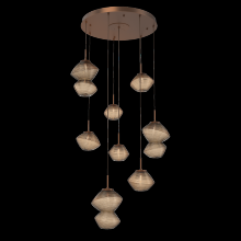 Hammerton CHB0089-08-BB-B-C01-L1 - Mesa Round Pendant Chandelier