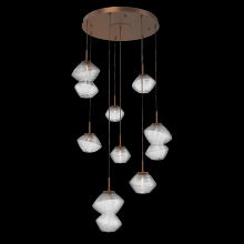 Hammerton CHB0089-08-BB-C-C01-L1 - Mesa Round Pendant Chandelier