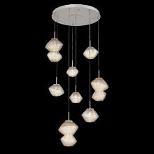 Hammerton CHB0089-08-BS-A-C01-L3 - Mesa Round Pendant Chandelier