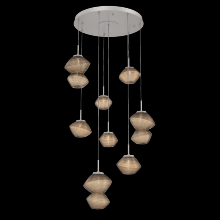 Hammerton CHB0089-08-BS-B-C01-L1 - Mesa Round Pendant Chandelier