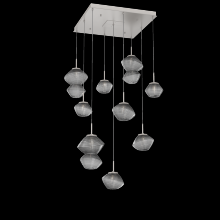 Hammerton CHB0089-09-BS-S-C01-L1 - Mesa Square Pendant Chandelier