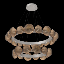 Hammerton CHB0089-2T-BS-B-CA1-L3 - Mesa Radial Ring Chandelier