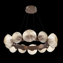 Hammerton CHB0089-36-BB-A-CA1-L3 - Mesa Radial Ring Chandelier