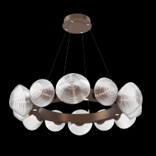 Hammerton CHB0089-36-BB-C-CA1-L1 - Mesa Radial Ring Chandelier