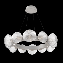 Hammerton CHB0089-36-BS-C-CA1-L1 - Mesa Radial Ring Chandelier