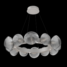 Hammerton CHB0089-36-BS-S-CA1-L1 - Mesa Radial Ring Chandelier