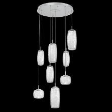 Hammerton CHB0091-08-CS-C-C01-L3 - Vessel Round 8pc Multi-Pendant