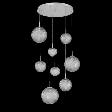 Hammerton CHB0092-08-CS-S-C01-L3 - Gaia Round Pendant Chandelier