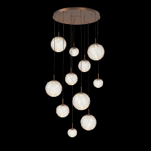 Hammerton CHB0092-11-BB-A-C01-L1 - Gaia Round Pendant Chandelier