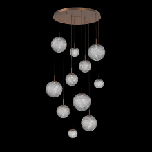 Hammerton CHB0092-11-BB-S-C01-L1 - Gaia Round Pendant Chandelier