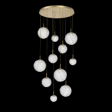 Hammerton CHB0092-11-GB-C-C01-L3 - Gaia Round Pendant Chandelier