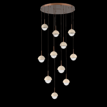 Hammerton CHB0093-11-BB-TC-C01-L3 - Cabochon Round Pendant Chandelier