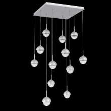 Hammerton CHB0093-12-CS-MC-C01-L1 - Cabochon Square Pendant Chandelier