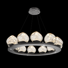 Hammerton CHB0095-0C-GP-GA-CA1-L3 - Luna Ring Chandelier