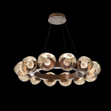 Hammerton CHB0095-36-BB-FB-CA1-L1 - Luna Radial Ring Chandelier