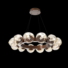 Hammerton CHB0095-36-BB-GA-CA1-L1 - Luna Radial Ring Chandelier