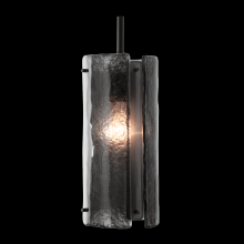 Hammerton LAB0044-12-MB-SG-001-E2 - Textured Glass Pendant-Rod Suspended-12