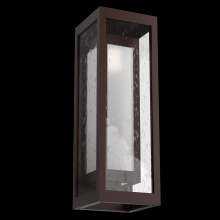 Hammerton ODB0027-18-SB-F-L2 - Outdoor Double Box Sconce - 18-Inch