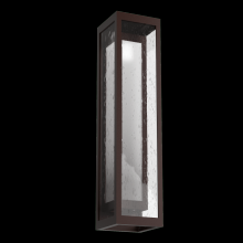 Hammerton ODB0027-26-SB-F-L2 - Outdoor Double Box Cover Sconce - 26-Inch