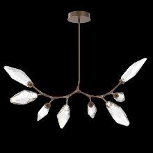 Hammerton PLB0050-BB-FB-CC-001-L3-RTS - Rock Crystal Modern Branch Chandelier - Quick Ship