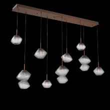 Hammerton PLB0089-09-BB-S-C01-L3 - Mesa Linear Pendant Chandelier