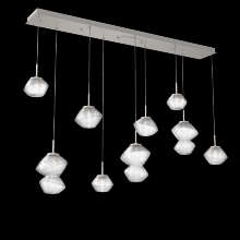 Hammerton PLB0089-09-BS-C-C01-L3 - Mesa Linear Pendant Chandelier