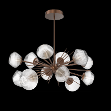 Hammerton PLB0089-0D-BB-C-001-L3 - Mesa Oval Starburst Chandelier