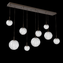 Hammerton PLB0092-09-FB-C-C01-L1 - Gaia Linear Multi-Pendant Chandelier