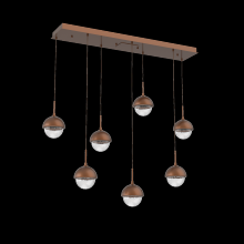 Hammerton PLB0093-07-BB-MC-C01-L1 - Cabochon Linear Pendant Chandelier