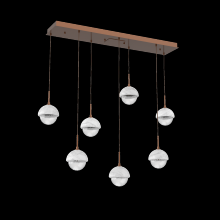 Hammerton PLB0093-07-BB-WC-C01-L1 - Cabochon Linear Pendant Chandelier