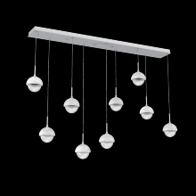 Hammerton PLB0093-09-CS-WC-C01-L1 - Cabochon Linear Pendant Chandelier